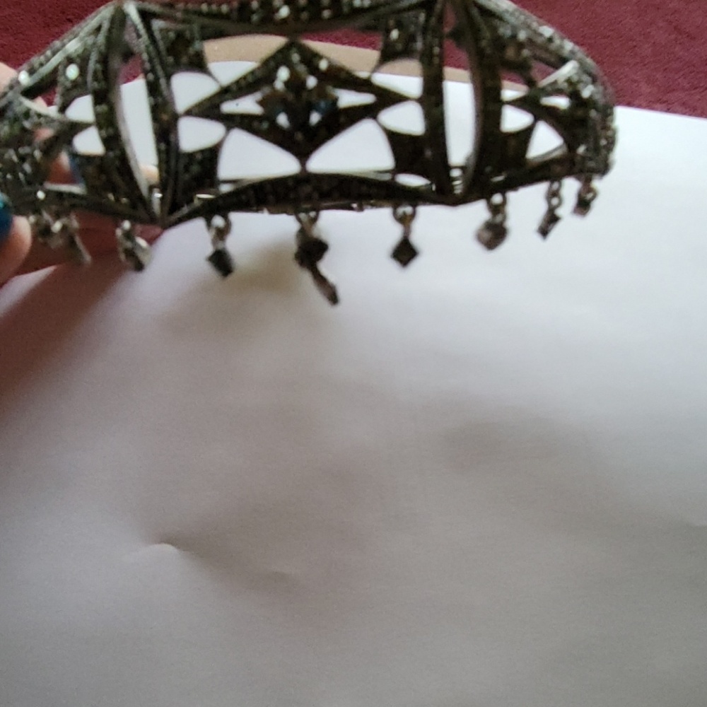Vintage marcasite choker - Picture 2 of 6